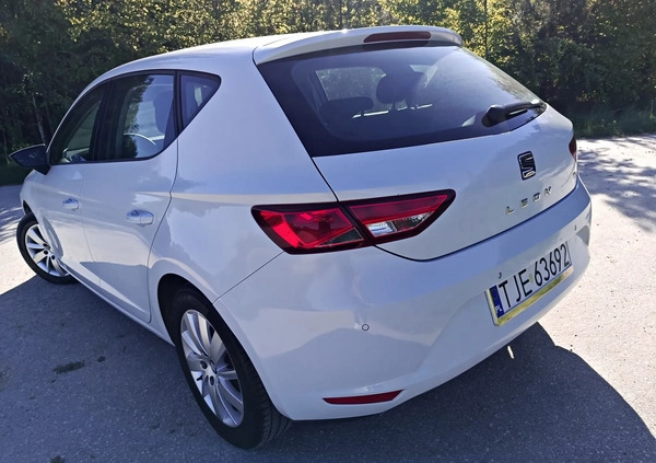 Seat Leon cena 28900 przebieg: 275000, rok produkcji 2013 z Jędrzejów małe 137